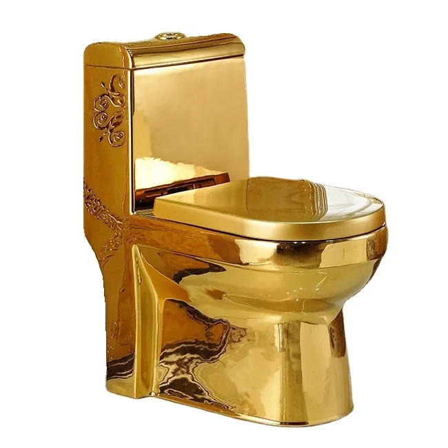 golden ceram gold color toiletrv toilets bidet hotel pumping toilet attachment