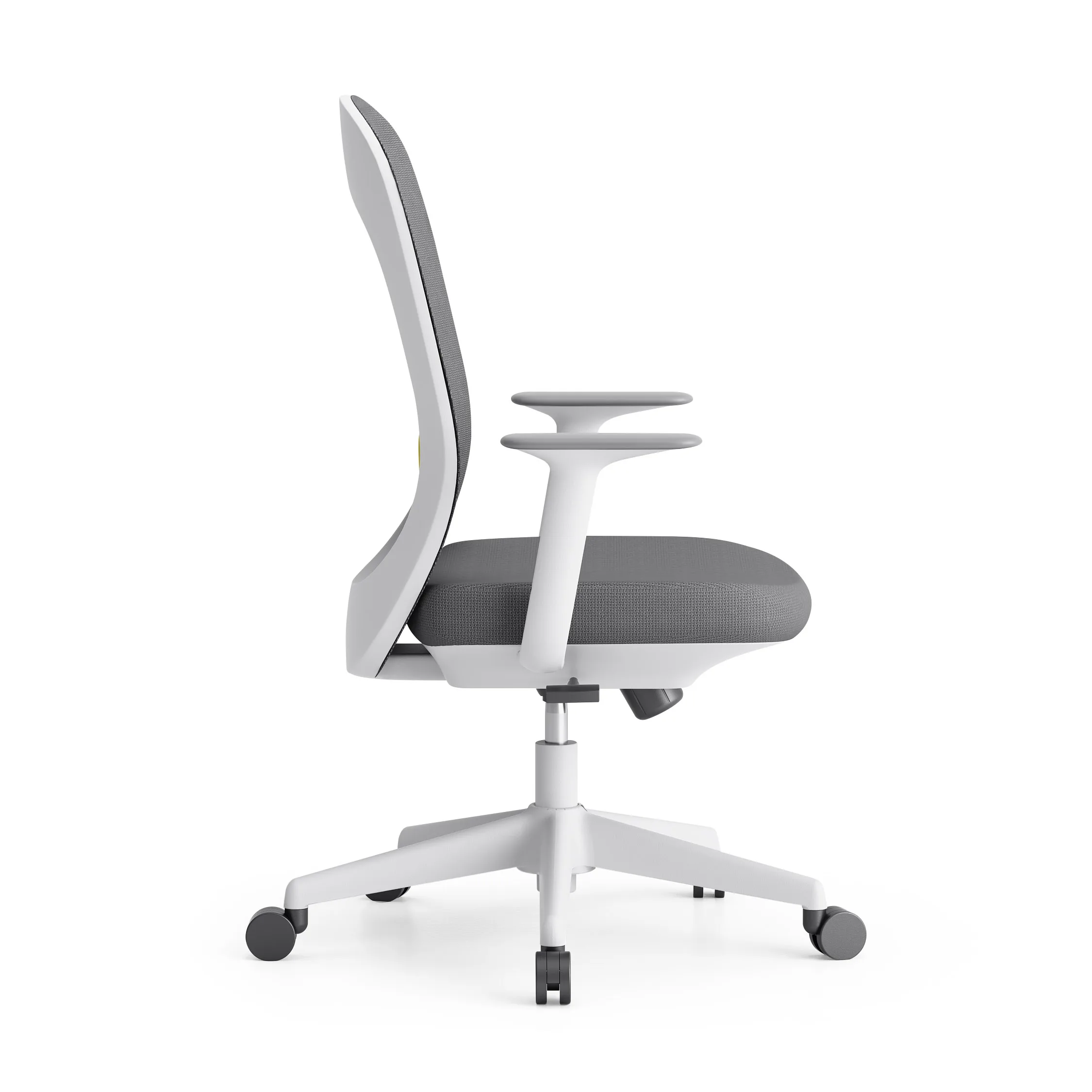 Nice Design White PP Frame Blue Mesh Revolving Comfortable Office Chair