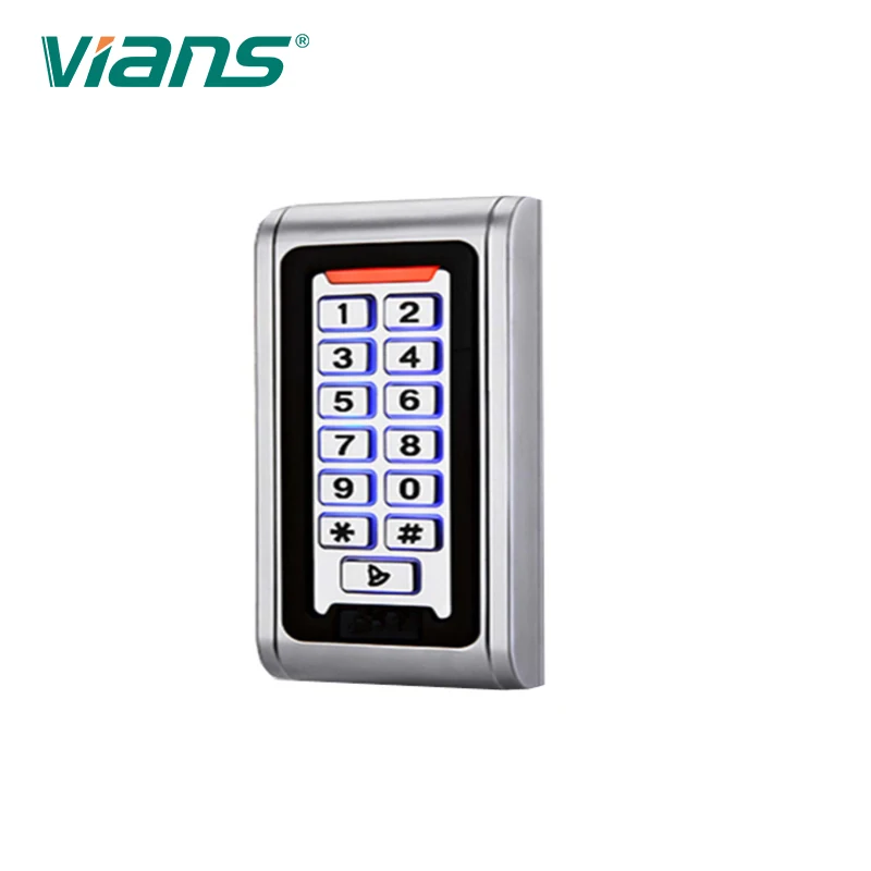 IP68 waterproof Standalone Metal Keypad with doorbell for outdoor access control