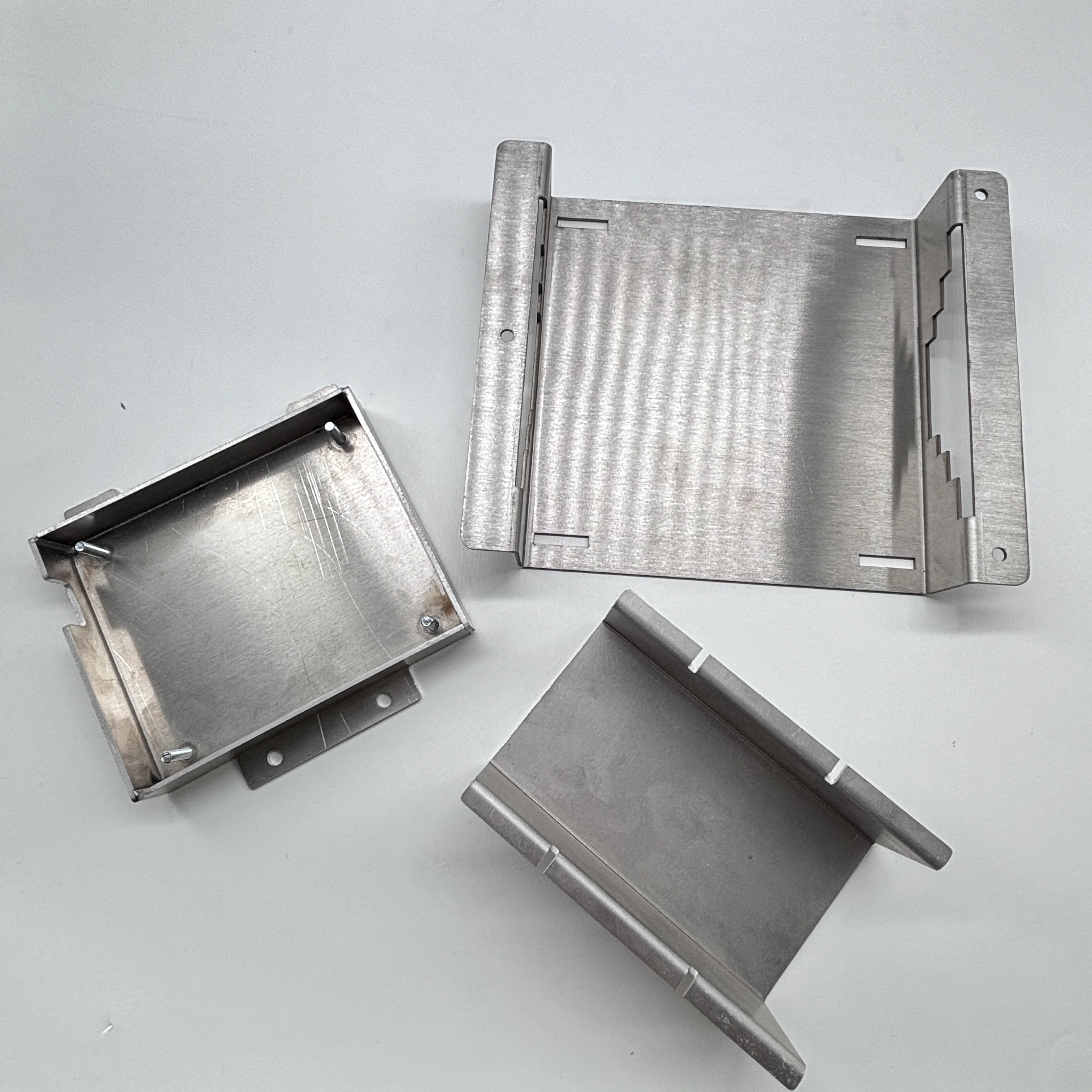 Laser Cut Sheet Metal Fabrication for Stainless Steel Aluminium Iron Brass Shells Including Stamping and Bending Process