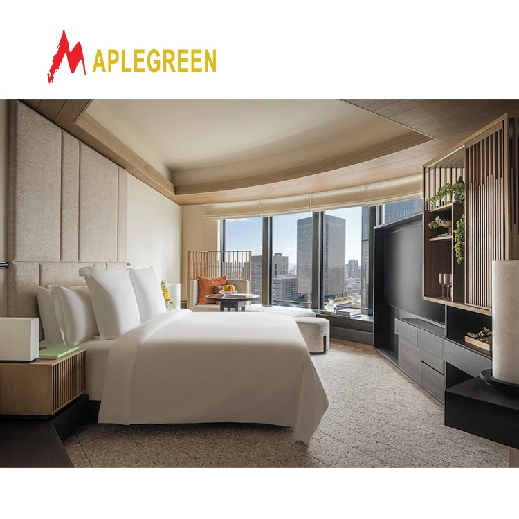 Foshan 3 4 5-звездочные современные гостиничные спальные наборы Fairfield Inn от производителя гостиничной мебели