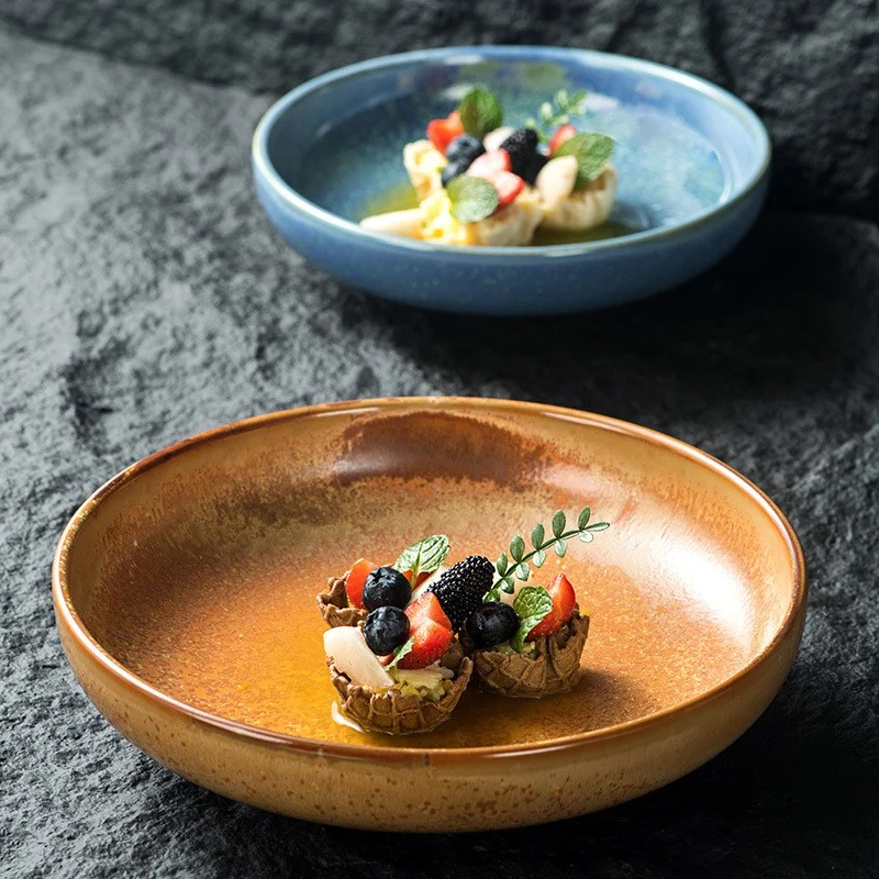 Dinner Dish Mexican crockery kitchen & tabletop vajilla de ceramic piatti teller platos para restaurant Pasta dishes & plates