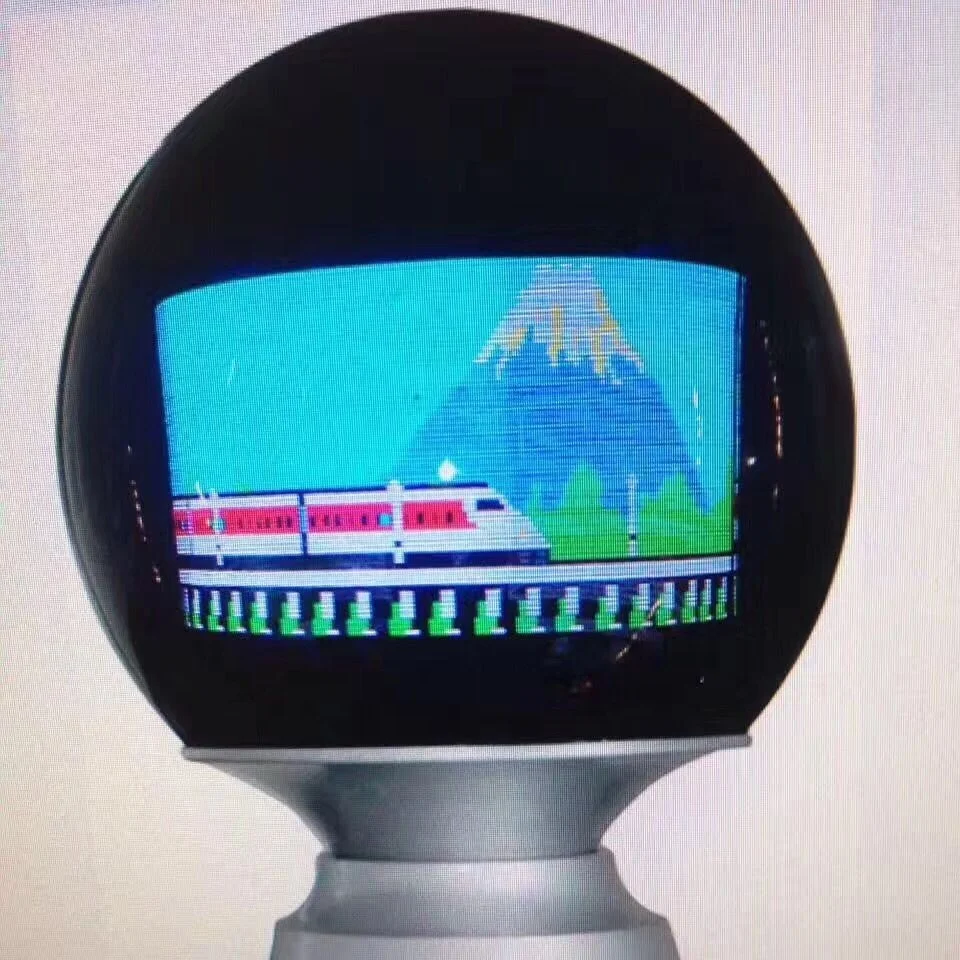 Promotional Mira ball, led 3d ball with 360 degree message and image display, LED Flashing Message Spinner