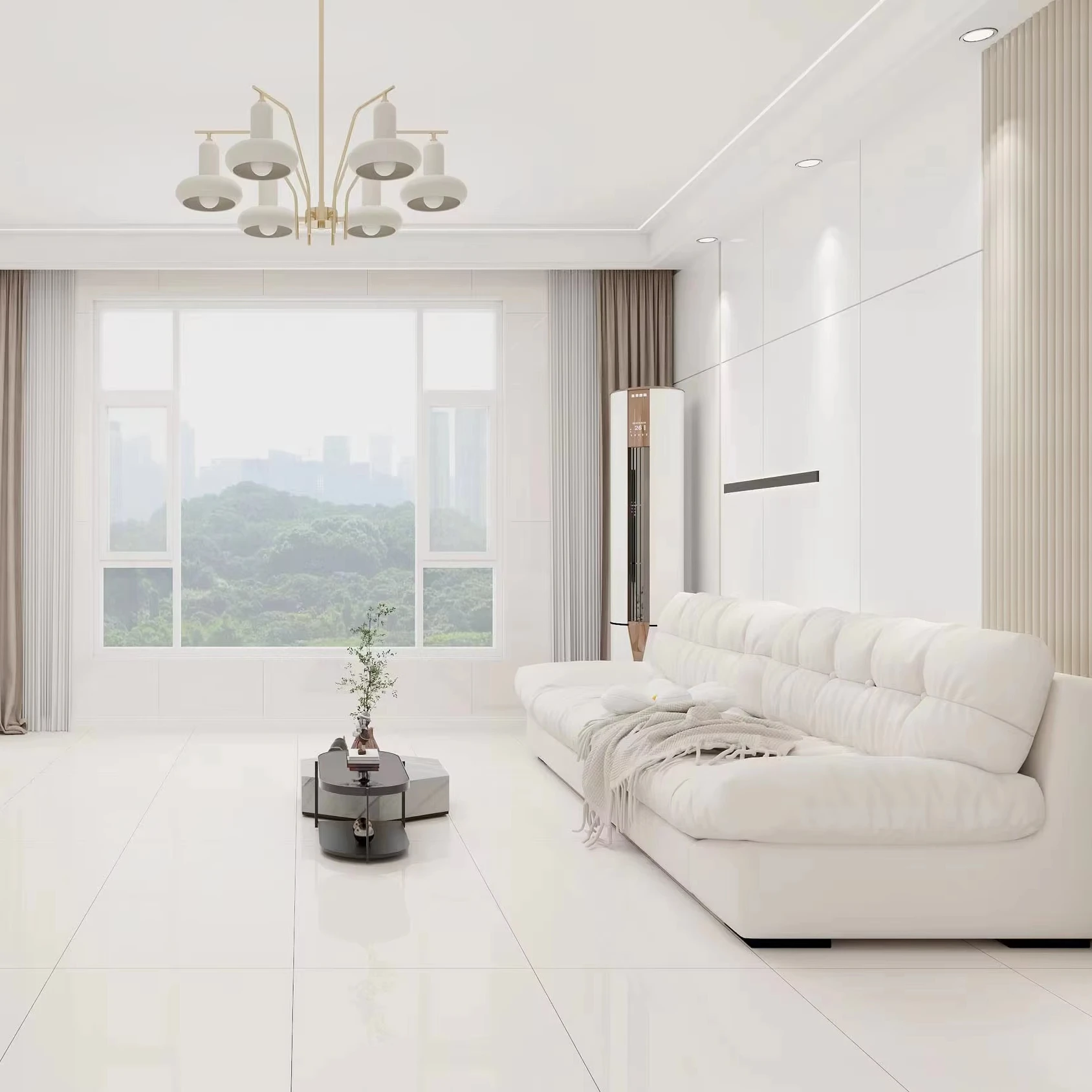 Bathroom Ceramic House Floor Wall Tile Designs 600x1200mm Coffee Polished Glazed Porcelain Tile Price