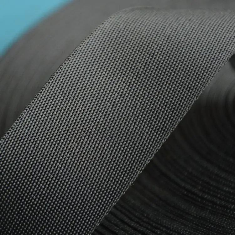 Wholesale high quality 2cm-3.8cm imitation nylon pattern webbing strap roll for luggage bag