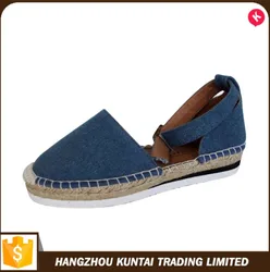 Alibaba Best Sellers Fashion Black Wholesale Handmade Jute Espadrilles Fisherman Shoes