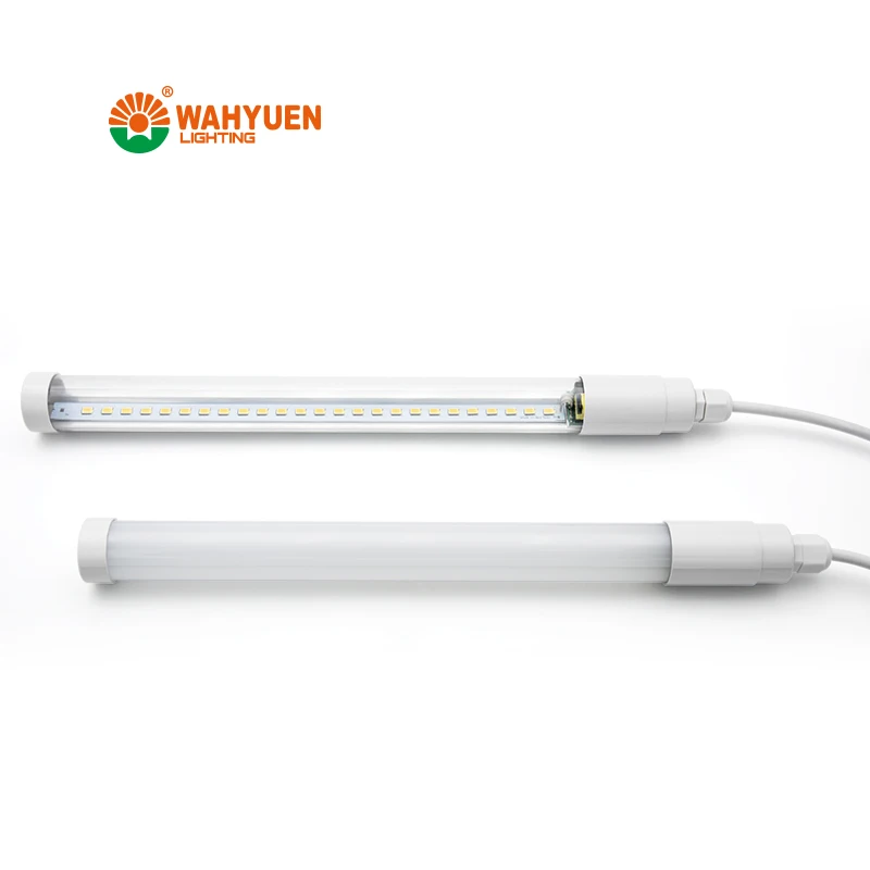 
Anti UV T8 Waterproof PC LED Tube Light With IP68 Socket LED Tube Lamp For Theme Park Lighting 