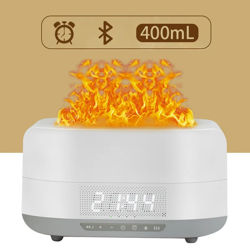 Newest 3D Fire Air Humidifier Night Light Aroma Diffuser Cool Mist Ultrasonic Led Flame Fire Humidifier