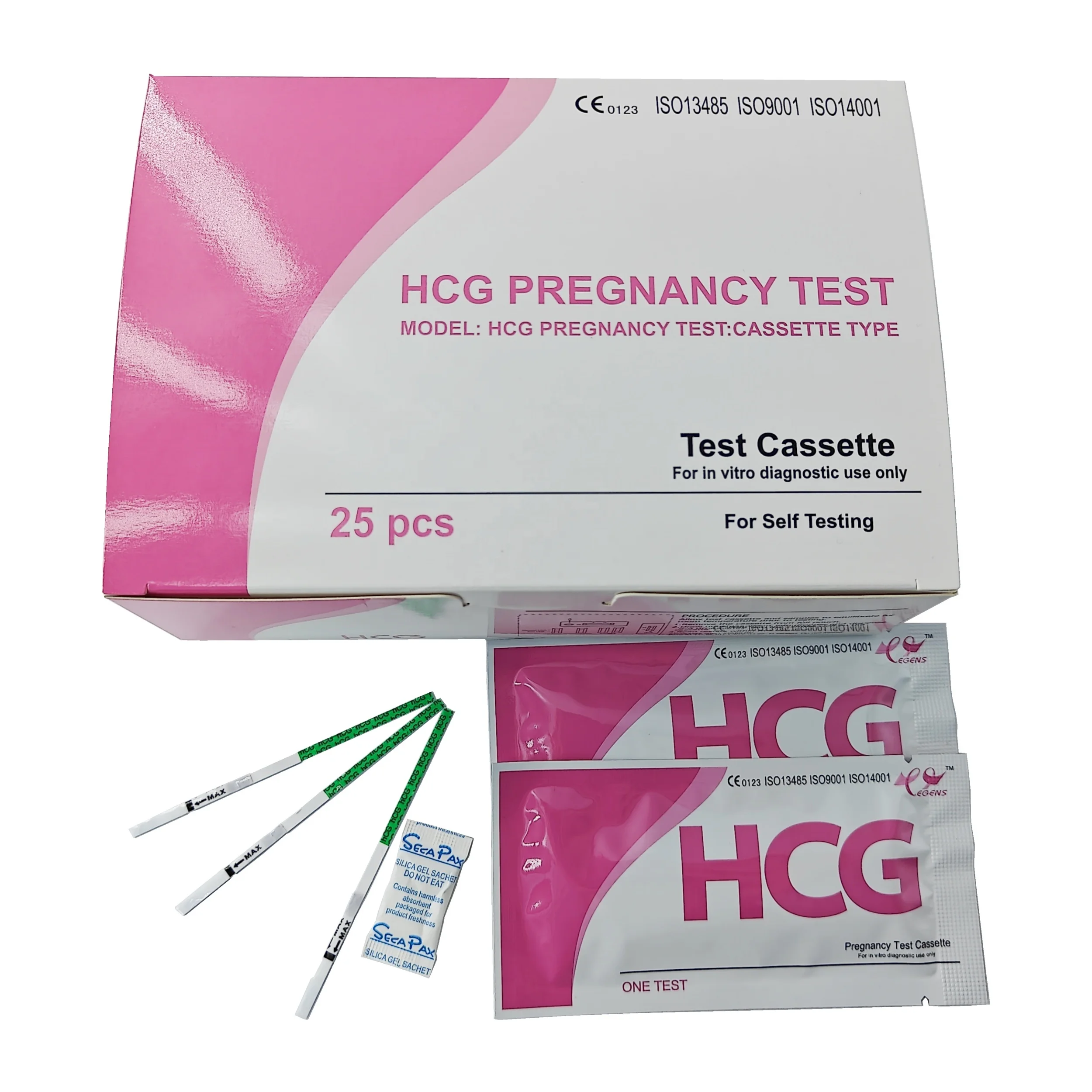 EGENS test de grossesse HCG Pregnancy Test