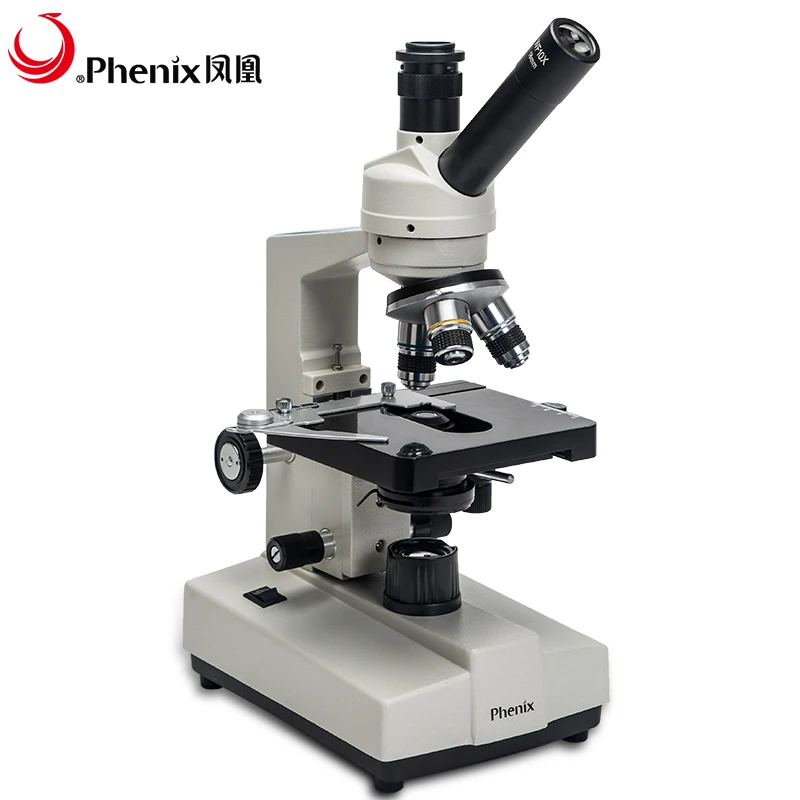Микроскоп Phenix 100X-1600X заряжаемый составной развивающий монокулярный микроскоп для детей студентов начинающих взрослых