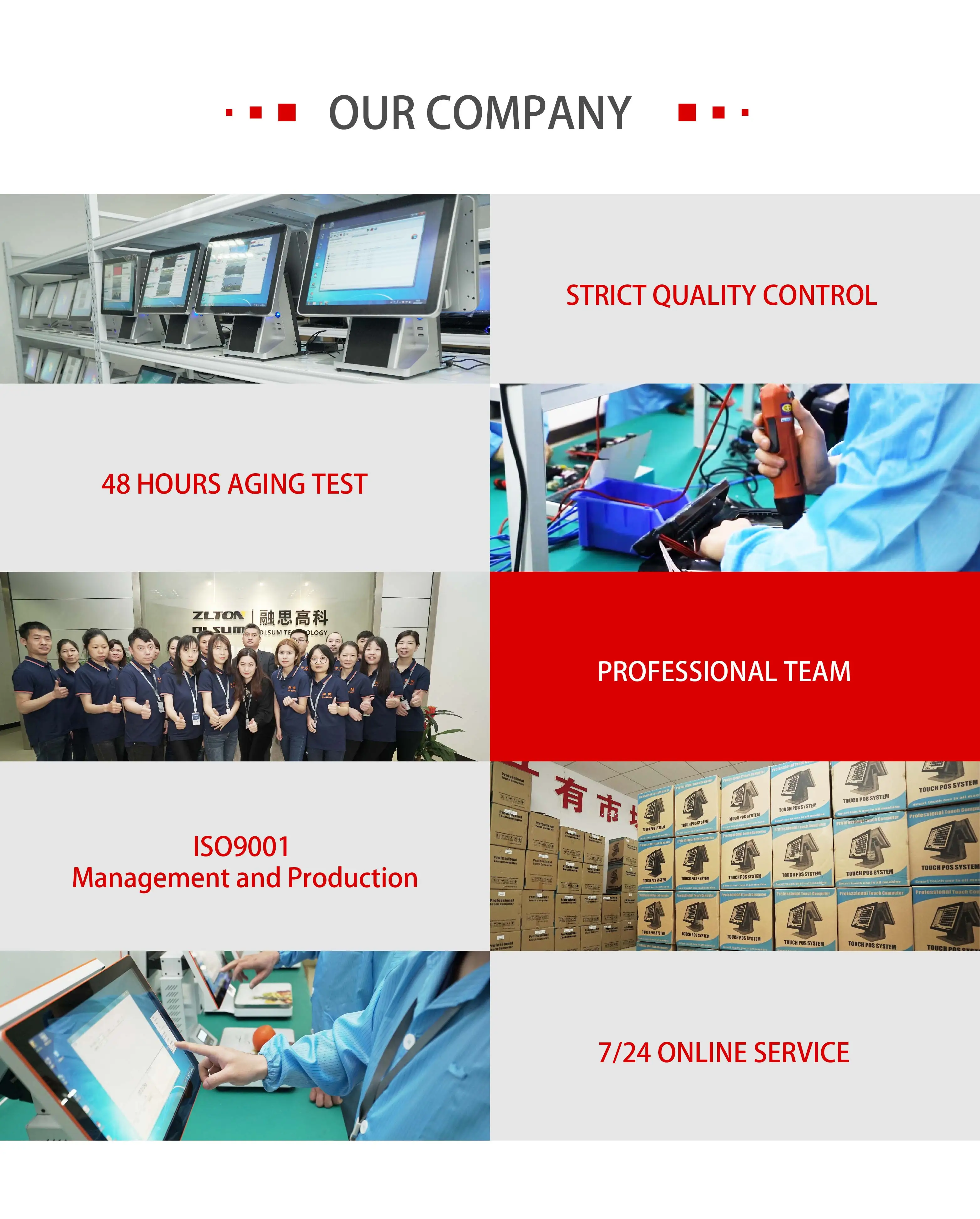 Windows touch screen pos cash register dual screen offline pos systems