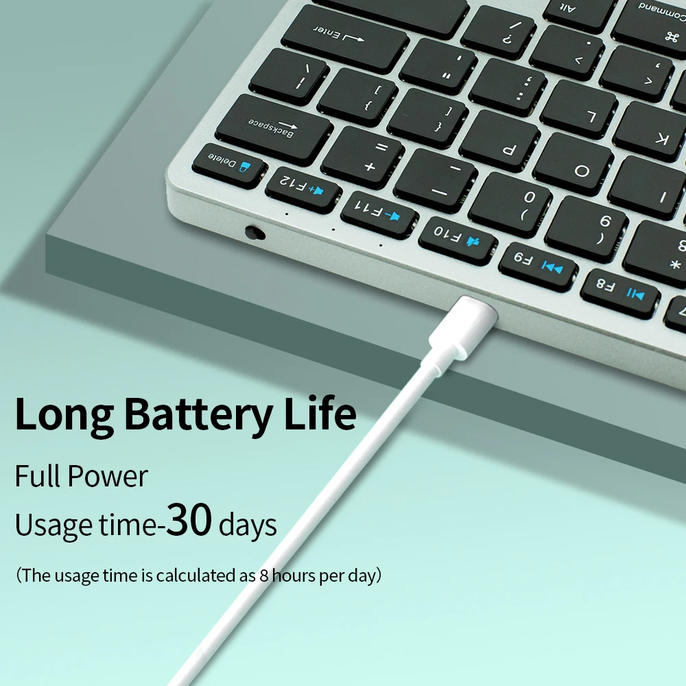 SAMA  ABS Black Color Keyboard OEM Computer Accessories Optical Sensor Wireless Keyboard for IOS, Android, Windows Systems