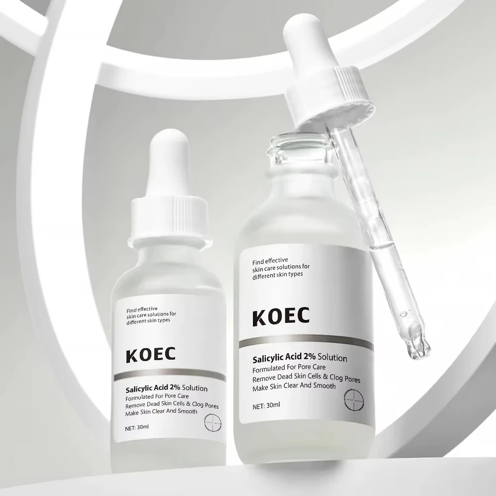 Salicylic Acid 2% Solution Formulated for Pore Care Remove Dead Skin Cells & Clog Pores  Face srum Private Label