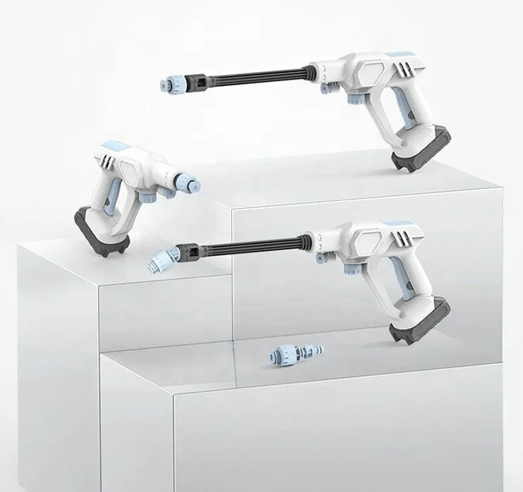 Pai Chi nozzle can be rotated cordless high-pressure car washer 1.2Mpa lithium electric car washer
