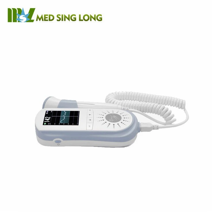 
High sensitive ultrasound Fetal doppler MSLJB01 with built-in loudspeaker 