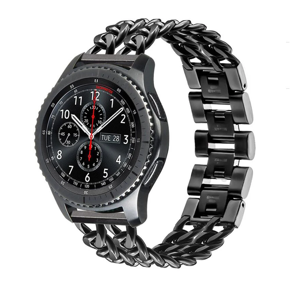 New Fashion Stainless Steel Watch Strap Quick Release Spring Pin 22mm Smart Watch Band For Samsung Gear s3