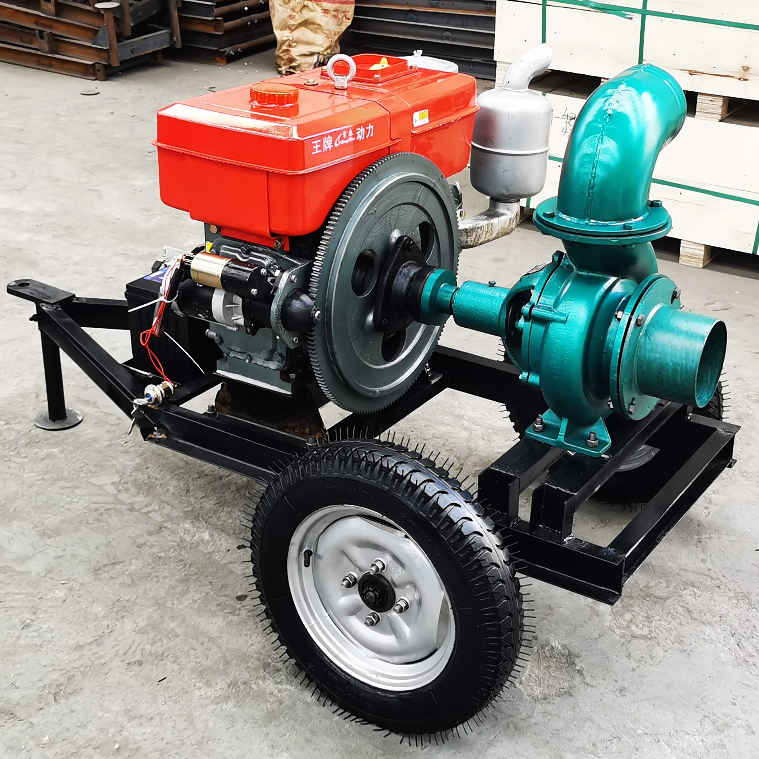 IQ150-220 6 Inch Diesel Irrigation Water Pump CHANGFA Water-cooled diesel