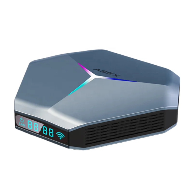 ТВ-приставка A95XF4 Android 11,0 S905X4 smarttvboxandroid 2,4G/5Ghz Wifi HDR 8K 4GB 32GB A95XF4 Интернет ТВ приставка