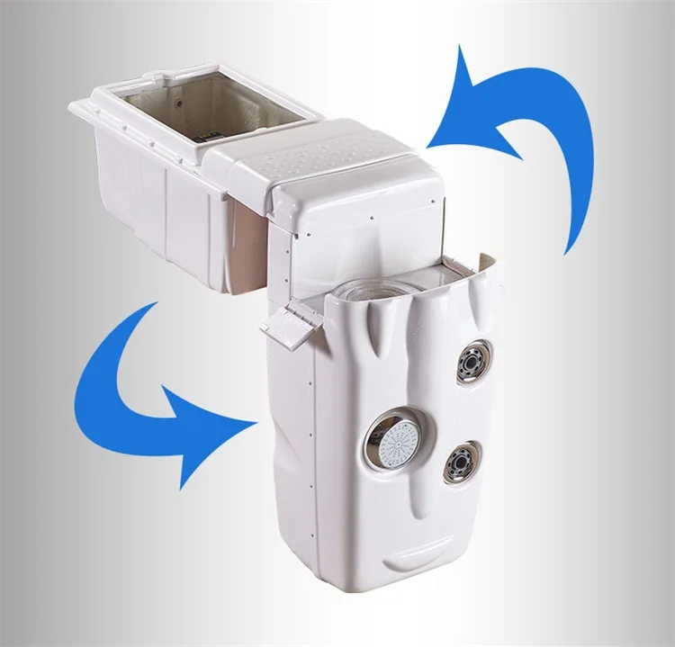 Горячая Распродажа, завод, 25 м 3/ч, настенный встроенный трубопровод, фильтр для бассейна