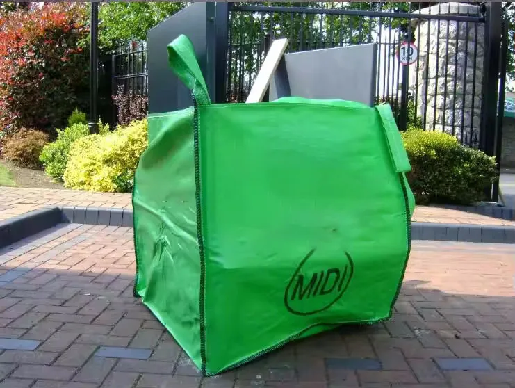 Eco Friendly Garbage Dumpster 3300L Bag Skip Bag for Construction Rubbish custom skip super sack