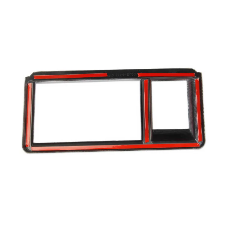 For FORD maverick 2022  auto decorative  Carbon Fiber Navigation Screen Panel Cover Trim