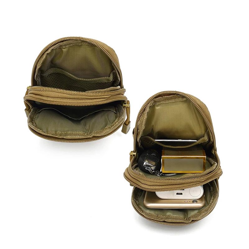 Oxford Waterproof Outdoor Camping Climbing Sports Bag for Tactical for Molle Cell Phone Pouch Belt Waist Bag