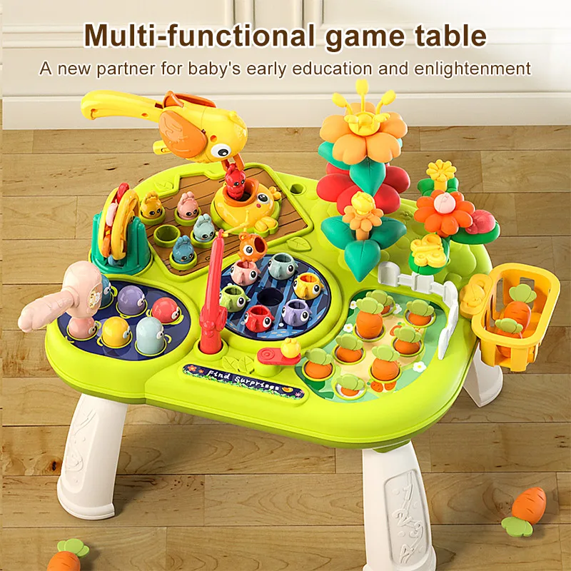 New High-End Listing Detachable Woodpecker Classic Whack-A-Mole Eco-Friendly Material Multi Functional Kids Puzzle Game Table