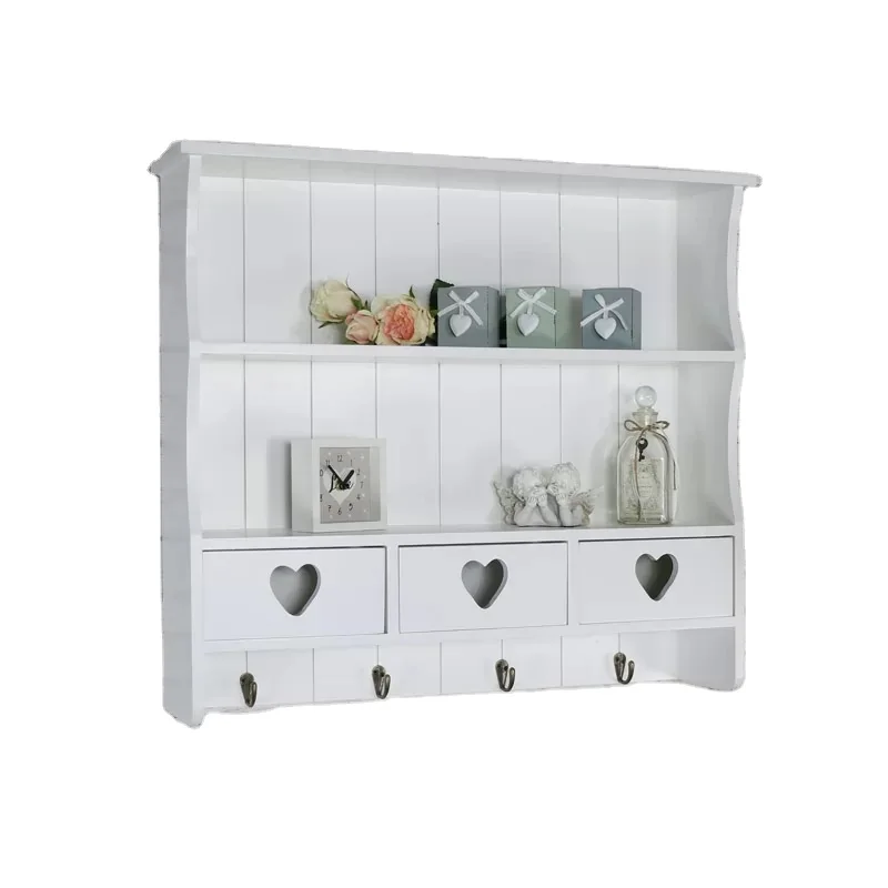 Wall Mounted Kitchen Spice Organizer Hanging Corner Shelf Storage Holders Dish Rack With Magic Sticker