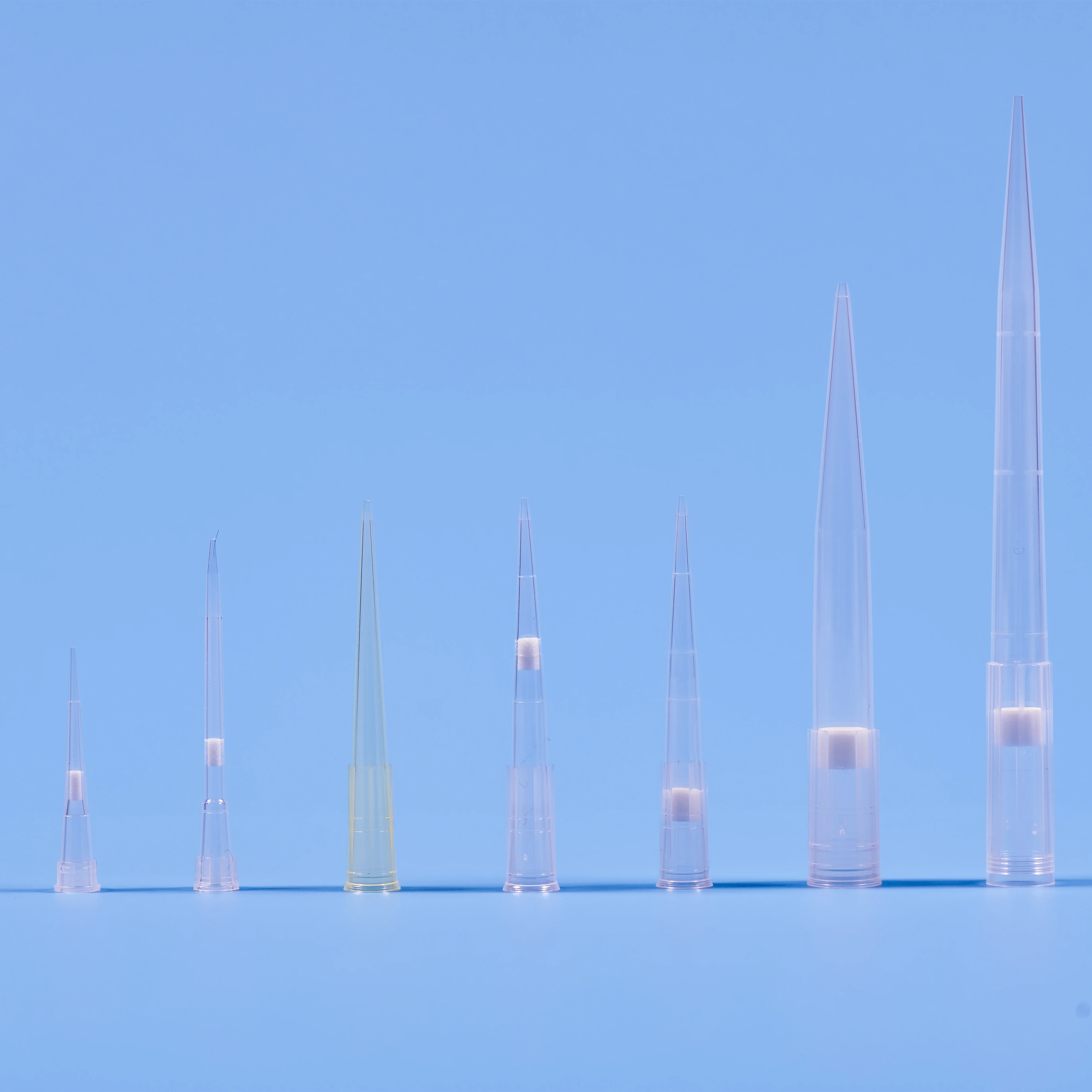 Одноразовые наконечники для пипетки 10ul-1000ul, универсальные наконечники для пипетки, одноразовые наконечники для пипетки с лабораторным фильтром оптом/в коробке