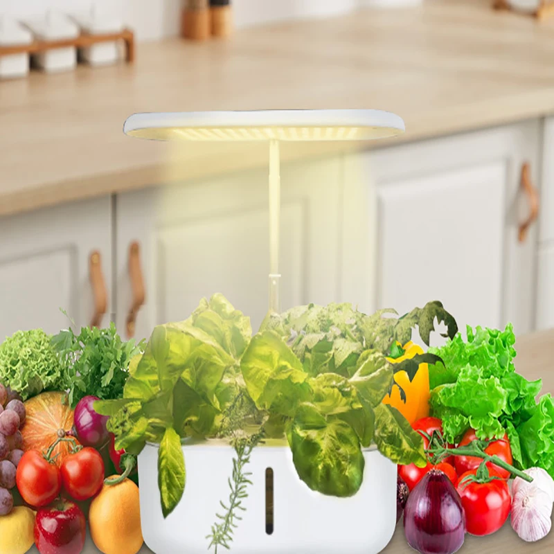 OEM Customized  Smart Garden Planter Balcony Flowerpot Indoor kitchen smart planter pot