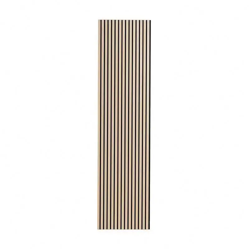 Manufacturer Timber Interior wall and ceiling Slatted Wood Cladding Decoration Wainscoting Wall acoustic Panels  Ne