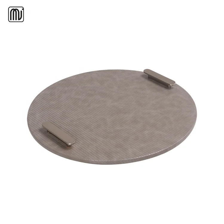 Wholesale Hotel Metal Room Service Tray Hotel Hospitality Storage Serving Tray Decorative Jewelry Display Tray