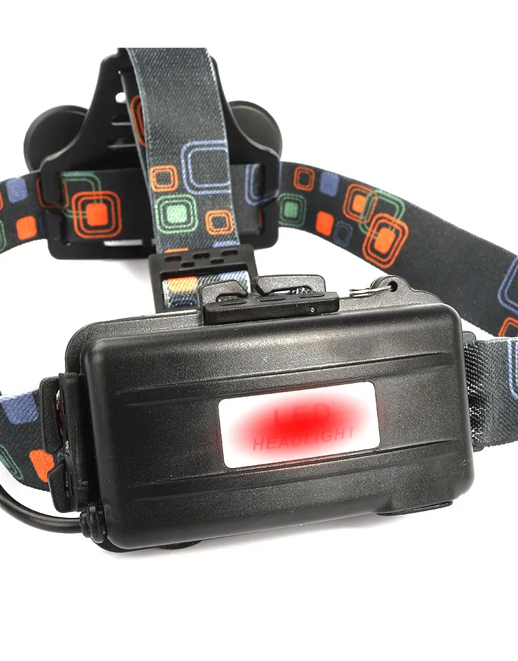 1000 lumen high Power COB LED Head light Lamp XML T6 3 head led Rechargeable Headlamps For Fishing