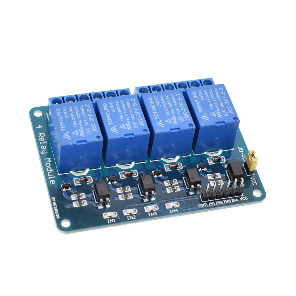 RDS Electronics 5v 12v 1 2 4 6 8 channel relay module with optocoupler Relay Output 1 2 4 6 8 way relay module