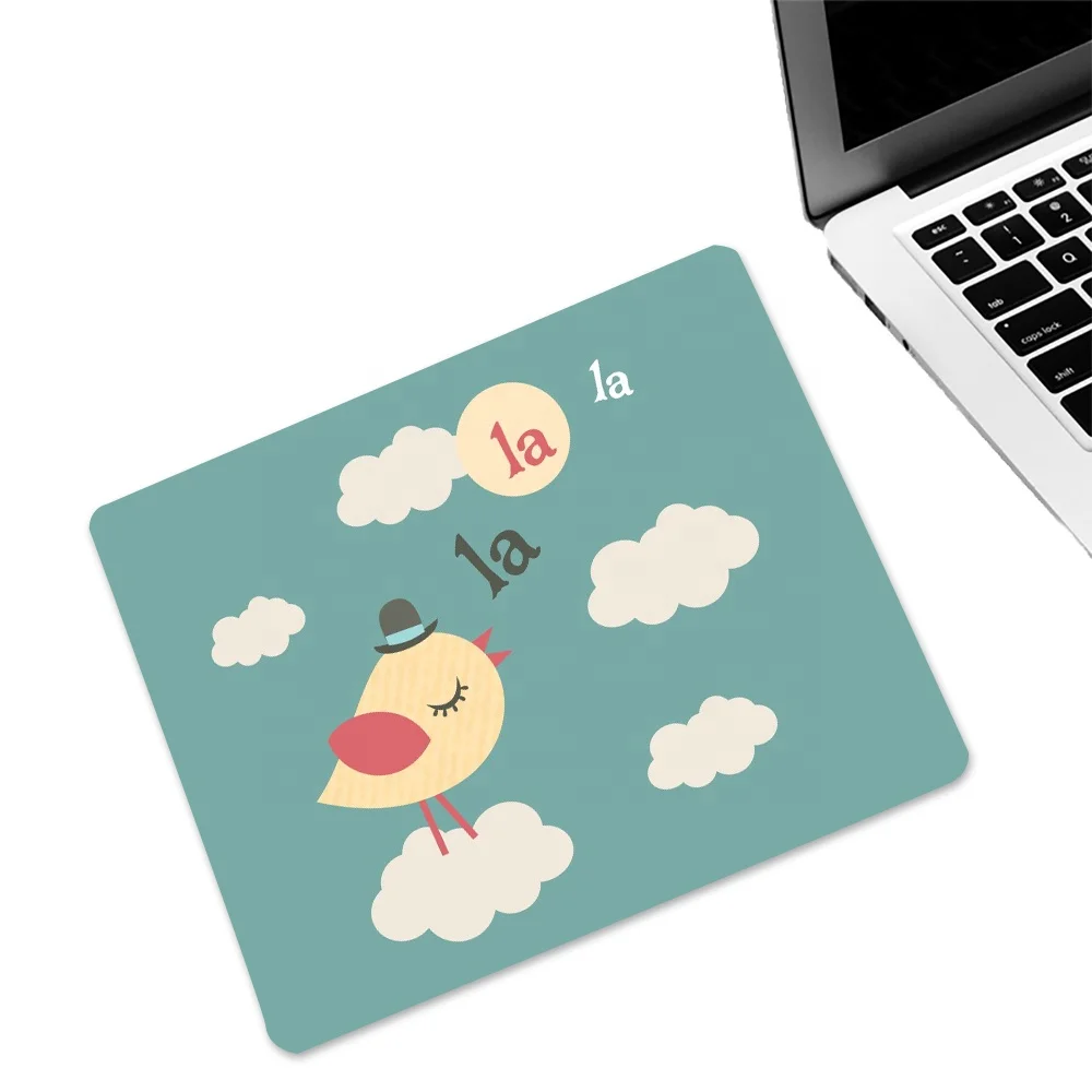 2022 Promotional Cat Mouse Pad Natural Rubber Microfiber Sublimation HC-0426001 Flame Snake Household Non-slip 21*26cm,other 3mm