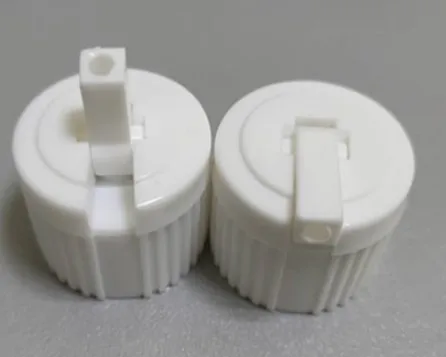 Wholesale Turret Cap 20/410 28/410mm Black White Color Plastic Flip Turret Cap For bottle