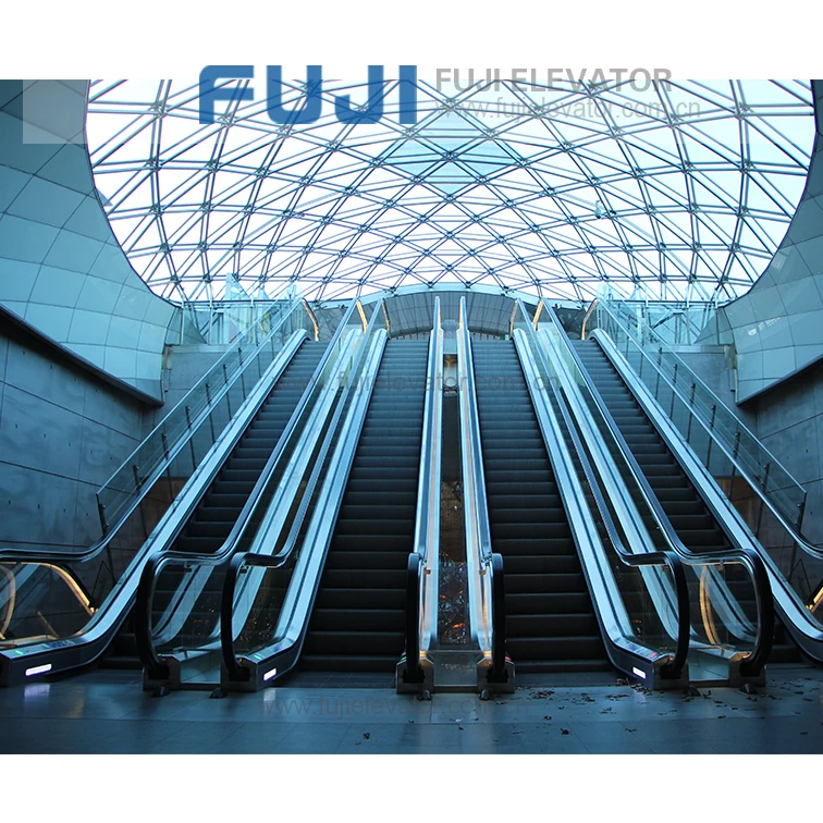 FUJI Indoor Commercial Economical Moving Walkway Escalator with Vvvf Auto Start Stop
