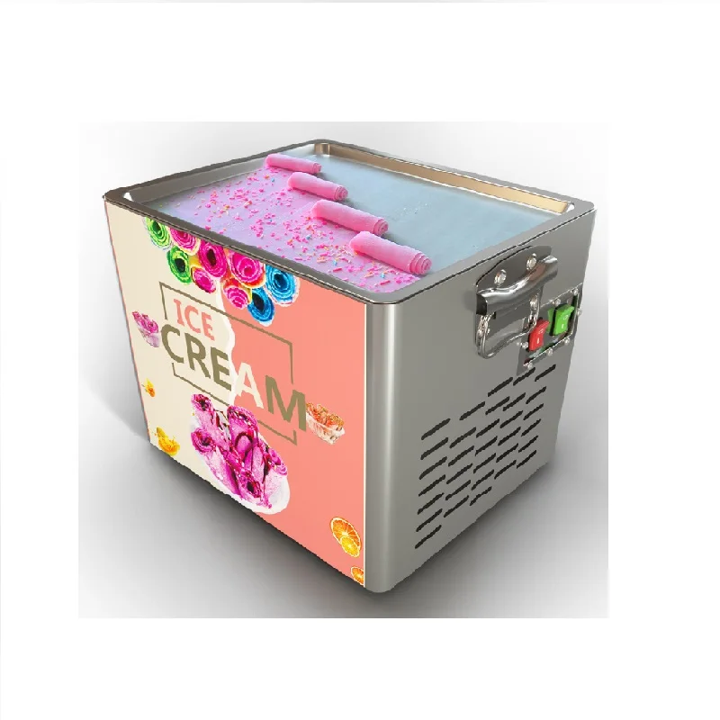 making machine ice cream roll