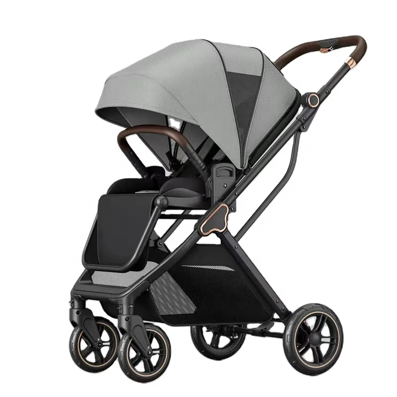 buy China hot sale best travel easy fold baby stroller luxury pram wholesale with adjustable canopy for 0-3 years old kids