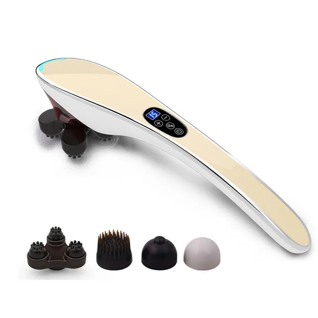 LUYAO LY-631A Wholesale vibrating percussion shoulder arm vibrator massage hand-held massager from china