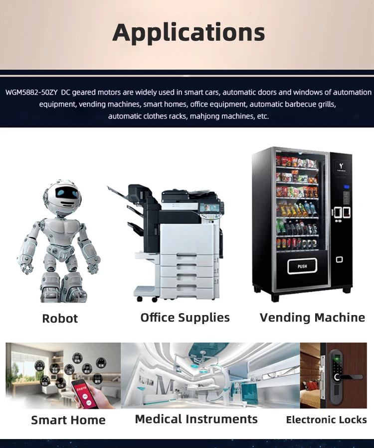 Faradyi 50-210 rpm 12 V 24V Mini Electric 90 Degree Gearbox Right Angle DC Worm Gear Motor