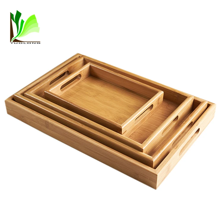 cheap bamboo tray for fruit