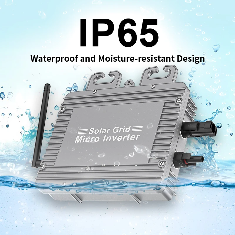 Solar inverter with wifi 300w 350w 400w DC to AC 120v 230v solar microinverter for solar energy system