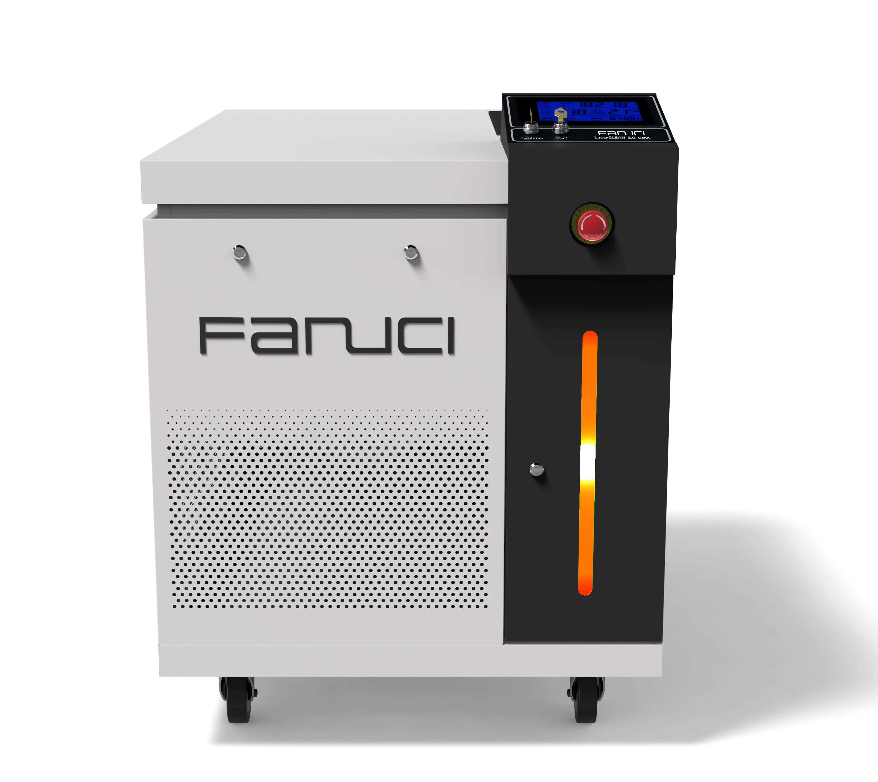 300w 200W 28 inch flight- case fiber laser cleaning machine Maquina de limpieza laser