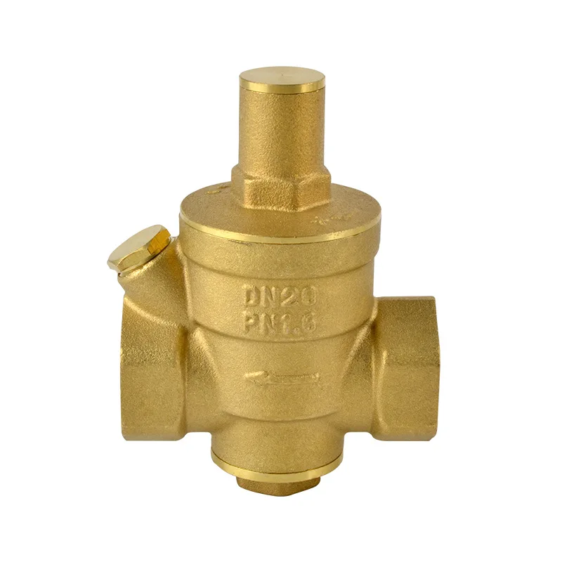 Forged Adjustable DN25 Brass Water Pressure Reducing Relief Regulator Valve for Water