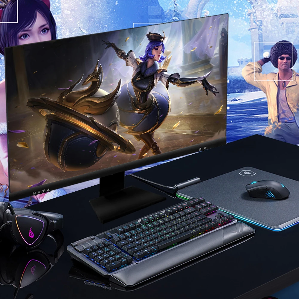 ПК «Все в одном», 23,8 дюйма, 27 дюймов, материнская плата 24*24 MATX, настольный компьютер i7, моноблочный игровой компьютер «Все в одном» для геймеров