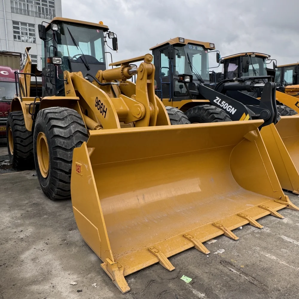 Great Quality Used Cat966h Front Wheel Loader Cat996h Used Loader Caterpillar Cat966 For Cheap Price Sale