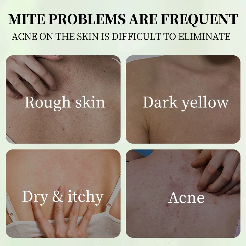 New Arrival Natural Green Shower Gel Customized Logo Acne Removal Multideep-clean Body Wash Wholesale MOOYAM 500ml Shower Gel