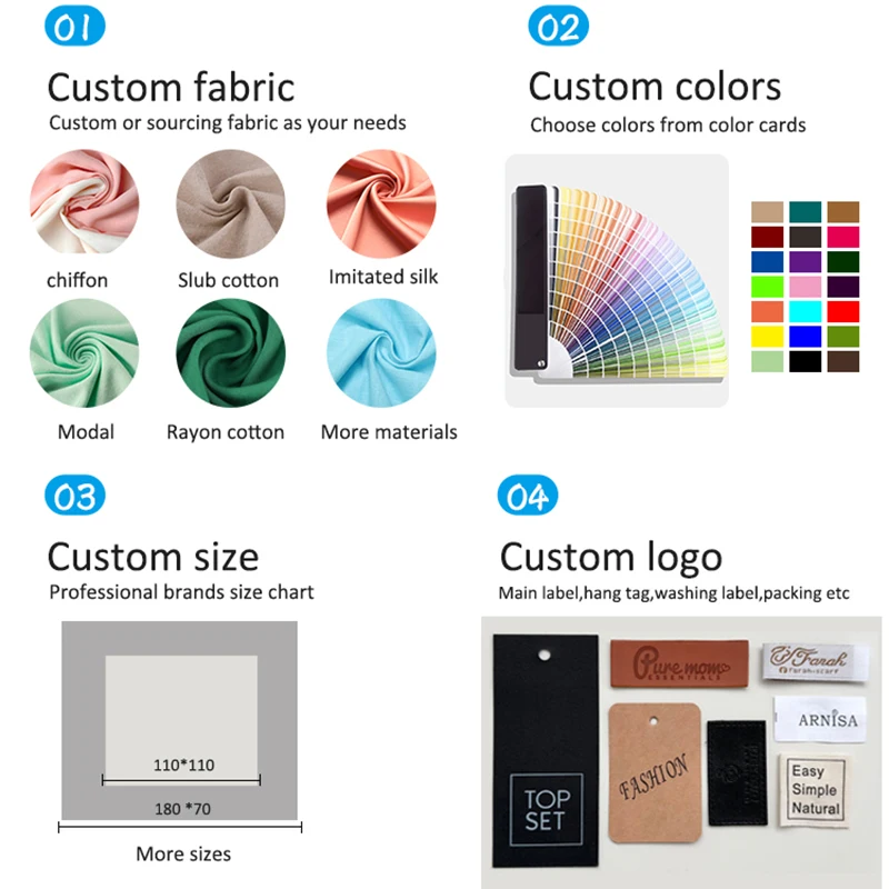 New Arrival Printed Square Scarf Chiffon  Hijab Fashion Women New Arrivals 110*110cm Muslim Hijab