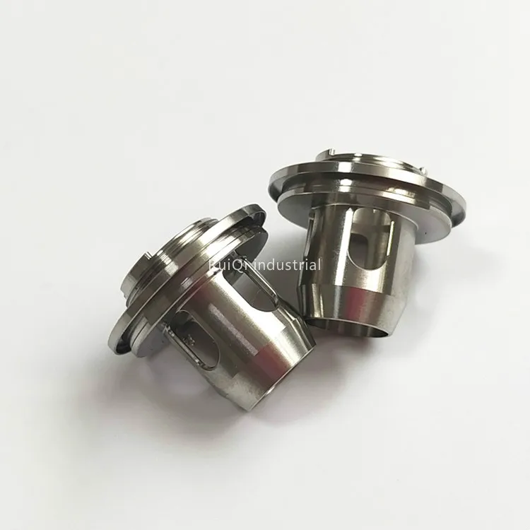 CNC machining of stainless steel hookah parts customized CNC turning service for stainless steel parts